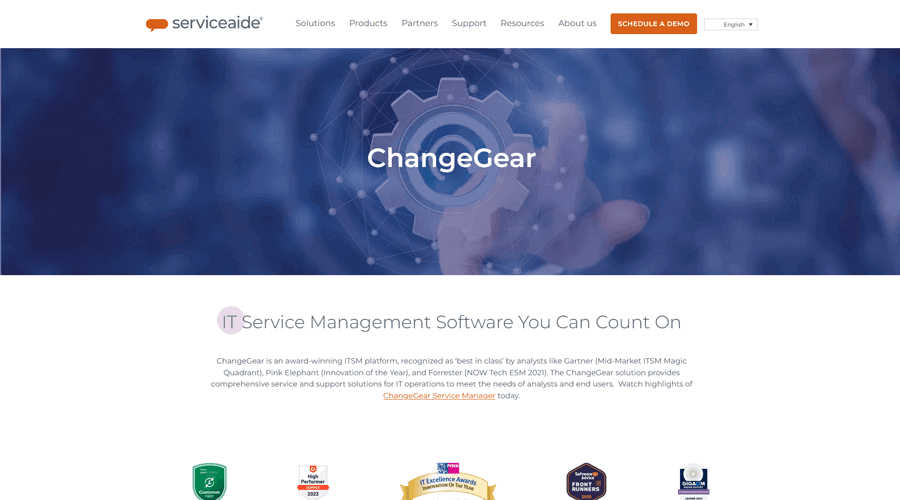 ChangeGear IT Help Desk Software