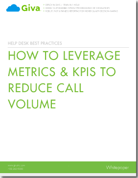 How to Leverage Metrics & KPIs to Reduce Call Volume