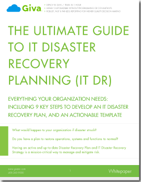 The Ultimate Guide to IT Disaster Recovery Planning (IT DR)